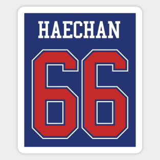 Haechan's hockey jersey - 90's love (NCT) Magnet